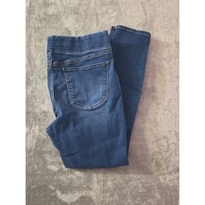 Old Navy Rockstar Jeggings Women's Size 14 Blue Distressed Skinny Leggings‎